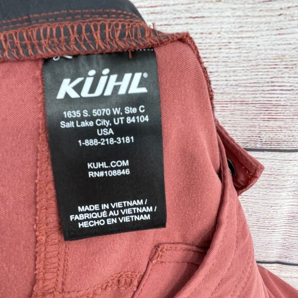 Kuhl Red Athletic Shorts Mid-Thigh Length - Picture 10 of 14